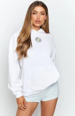 BB Exclusive Aspen Hoodie White Outerwear