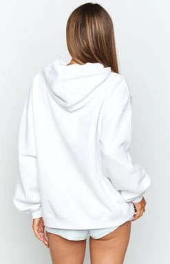 BB Exclusive Aspen Hoodie White Outerwear