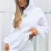 BB Exclusive Aspen Hoodie White Outerwear