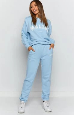 BB Exclusive Aspen Lounge Pants Malibu Blue Bottoms