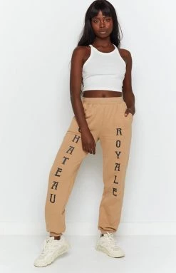 BB Exclusive Aspen Lounge Pants Bone Bottoms