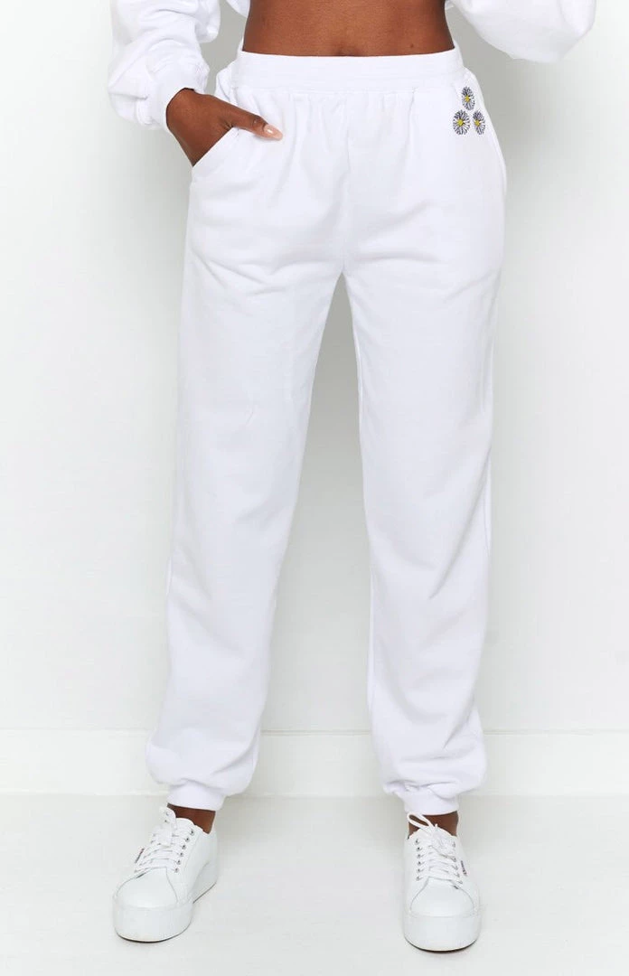 BB Exclusive Aspen Lounge Pants White Daisy Bottoms 6 BB Exclusive Aspen Lounge Pants White Daisy Bottoms