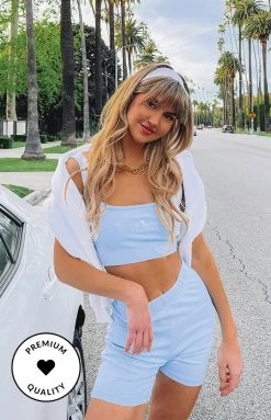 9.0 Sport Athletics Sport Top Baby Blue