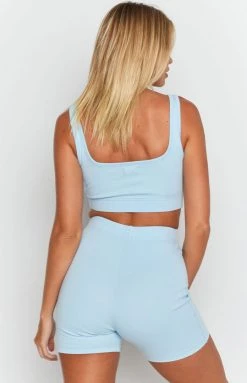 9.0 Sport Athletics Sport Top Baby Blue