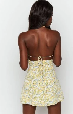 BB Exclusive Aura Cross Over Mini Dress Floral