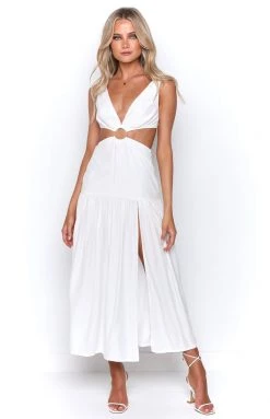 BB Exclusive Aurelia White Maxi Dress 13 BB Exclusive Aurelia White Maxi Dress