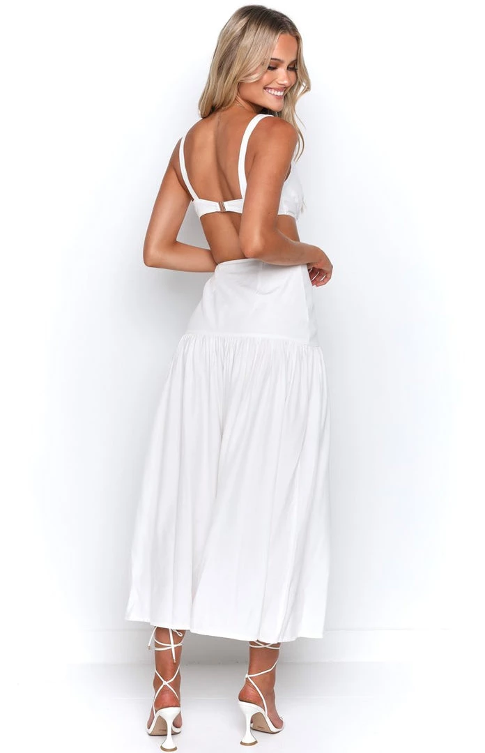 BB Exclusive Aurelia White Maxi Dress 7 BB Exclusive Aurelia White Maxi Dress