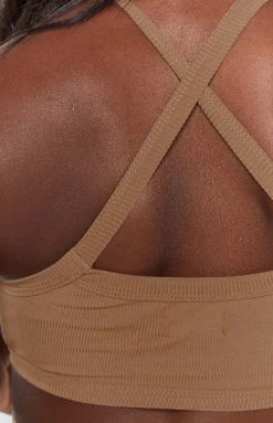 Beginning Boutique Dresses Autumn Cut Out Midi Dress Brown