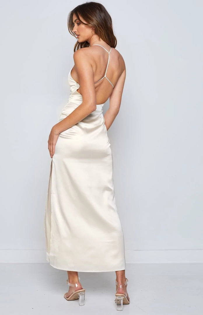 BB Exclusive Dresses Ayra Cream Maxi Formal Dress 7 BB Exclusive Dresses Ayra Cream Maxi Formal Dress