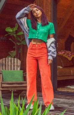 BB Exclusive Tops Beth Knit Polo Green