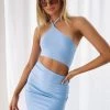 BB Exclusive Baby It's You Mini Dress Blue Dresses