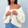 BB Exclusive Bad Habits Cream Knit Cardigan Tops