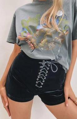 BB Exclusive Baddie Velvet Shorts Bottoms