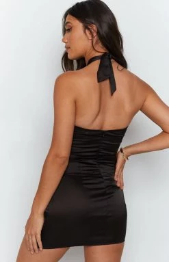 BB Exclusive Dresses Barbaria Scarf Dress Black