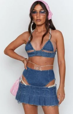 BB Exclusive Sahara Pearl Bra Denim
