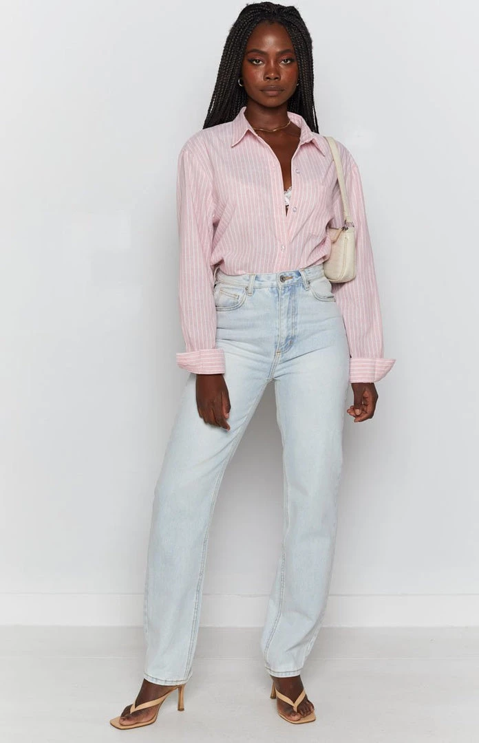 Emma Rose X Beginning Boutique Bottoms The Becky Jeans Vintage Blue Wash 4 Emma Rose X Beginning Boutique Bottoms The Becky Jeans Vintage Blue Wash