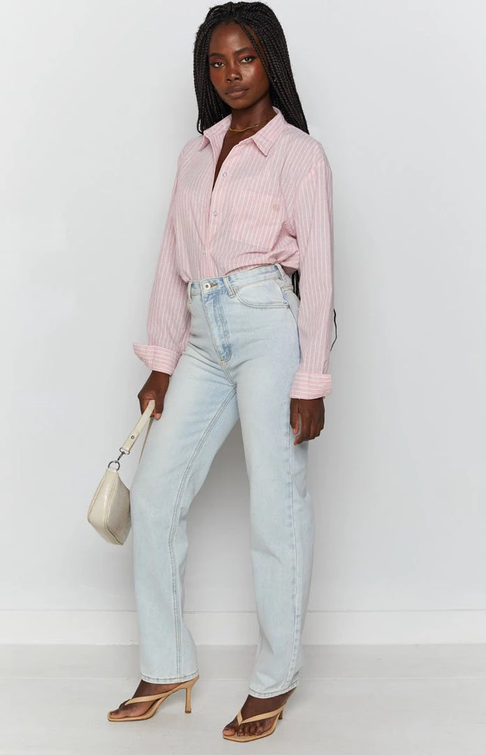 Emma Rose X Beginning Boutique Bottoms The Becky Jeans Vintage Blue Wash 3 Emma Rose X Beginning Boutique Bottoms The Becky Jeans Vintage Blue Wash