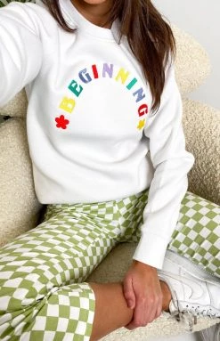 BB Exclusive Outerwear Beginning Box Crew White