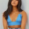 BB Exclusive Tops Believe Blue Crop Top