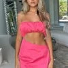 BB Exclusive Bentley Pink Midi Dress Dresses