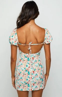 BB Exclusive Dresses Billee Multi Floral Puff Sleeve Dress 11 BB Exclusive Dresses Billee Multi Floral Puff Sleeve Dress