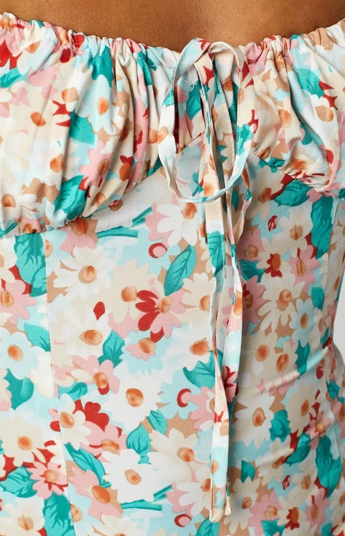 BB Exclusive Dresses Billee Multi Floral Puff Sleeve Dress 6 BB Exclusive Dresses Billee Multi Floral Puff Sleeve Dress