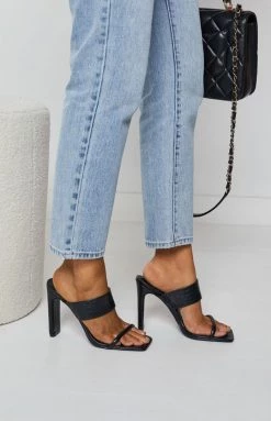 Billini Calera Heels Black Croc