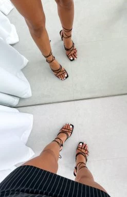 Billini Heather Black Heel