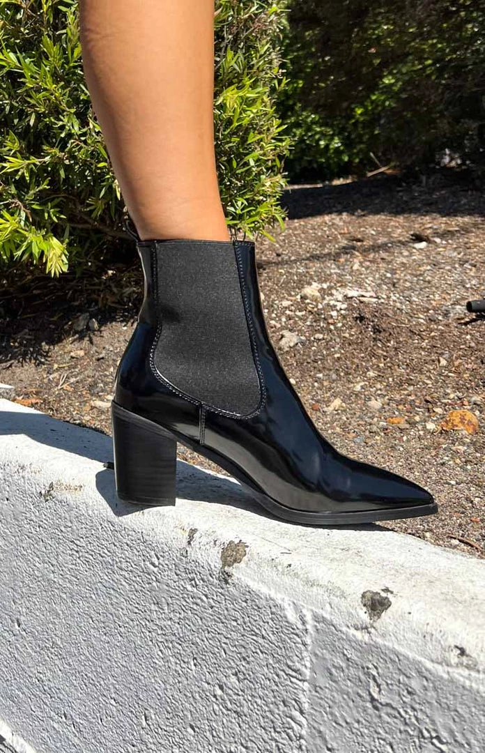 Billini Nadya Heeled Boot Black 2 Billini Nadya Heeled Boot Black