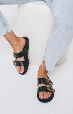 Billini Reece Slides Black