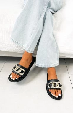 Billini Riot Black Slide