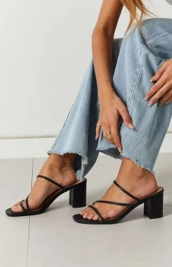 Billini Yazmin Black Heel