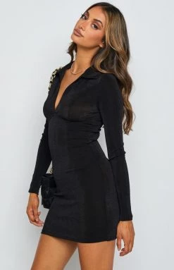 BB Exclusive Dresses Blair Black Mini Dress