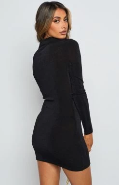BB Exclusive Dresses Blair Black Mini Dress