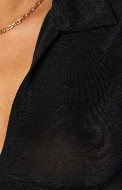 BB Exclusive Dresses Blair Black Mini Dress