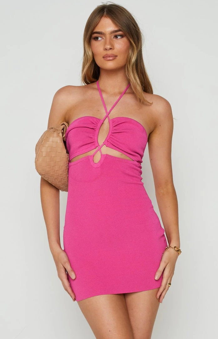 BB Exclusive Blake Pink Mini Dress 5 BB Exclusive Blake Pink Mini Dress