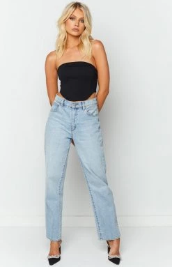 BB Exclusive Tops Bobbi Black Strapless Corset Top