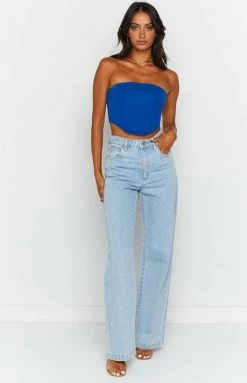 BB Exclusive Bobbi Blue Strapless Corset Top