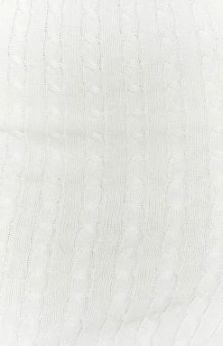 Beginning Boutique Bold Miss Skirt White