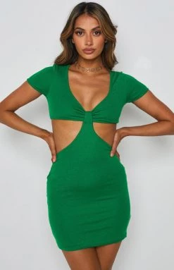 Beginning Boutique Bold Move Cut Out Mini Dress Green Dresses 13 Beginning Boutique Bold Move Cut Out Mini Dress Green Dresses