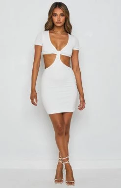 Beginning Boutique Bold Move Cut Out Mini Dress White Dresses 18 Beginning Boutique Bold Move Cut Out Mini Dress White Dresses