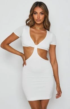 Beginning Boutique Bold Move Cut Out Mini Dress White Dresses 20 Beginning Boutique Bold Move Cut Out Mini Dress White Dresses