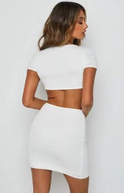 Beginning Boutique Bold Move Cut Out Mini Dress White Dresses 25 Beginning Boutique Bold Move Cut Out Mini Dress White Dresses