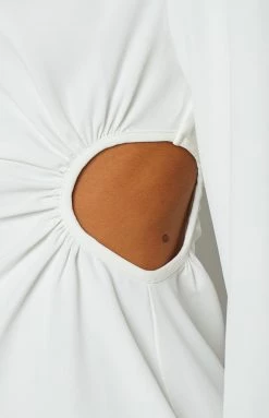 BB Exclusive Boss Chick White Mini Dress