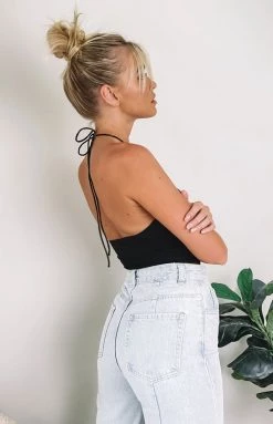 BB Exclusive Bowie Crop Top Black Tops 11 BB Exclusive Bowie Crop Top Black Tops