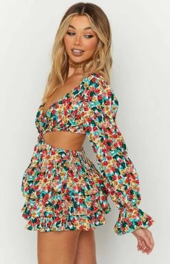 Beginning Boutique New Briella Floral Playsuit