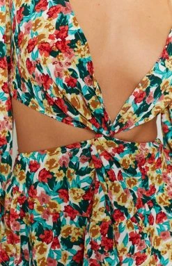Beginning Boutique New Briella Floral Playsuit