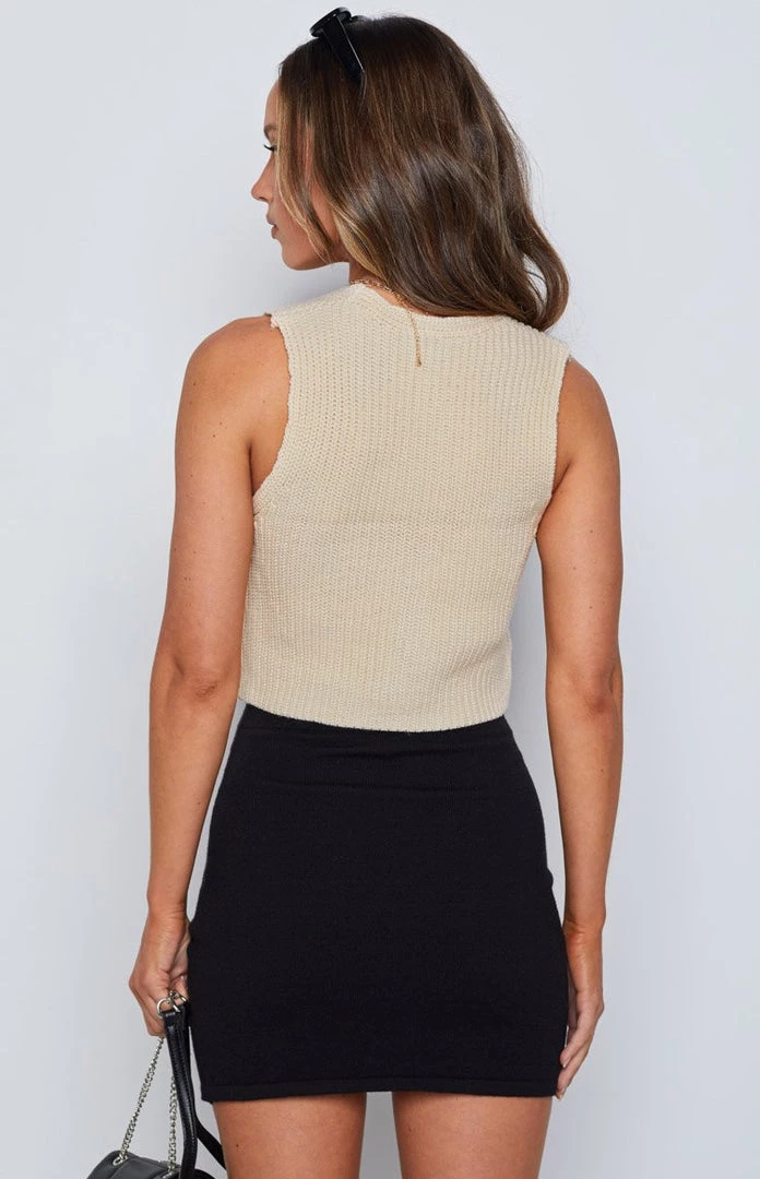 Beginning Boutique Bristrol Cream Vest Tops 5 Beginning Boutique Bristrol Cream Vest Tops