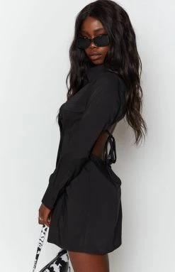 BB Exclusive Dresses Broken Heart Shirt Dress Black