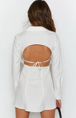 BB Exclusive Broken Heart Shirt Dress White 15 BB Exclusive Broken Heart Shirt Dress White